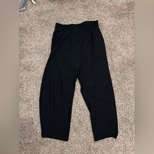 High-Waisted SleekTech Barrel Ankle Pants